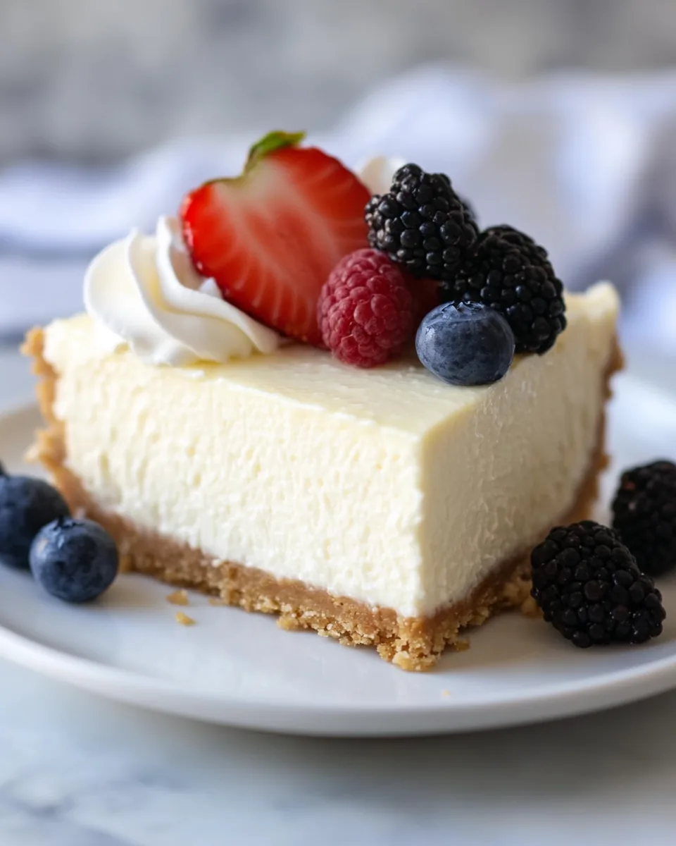 Vanilla Cheesecake