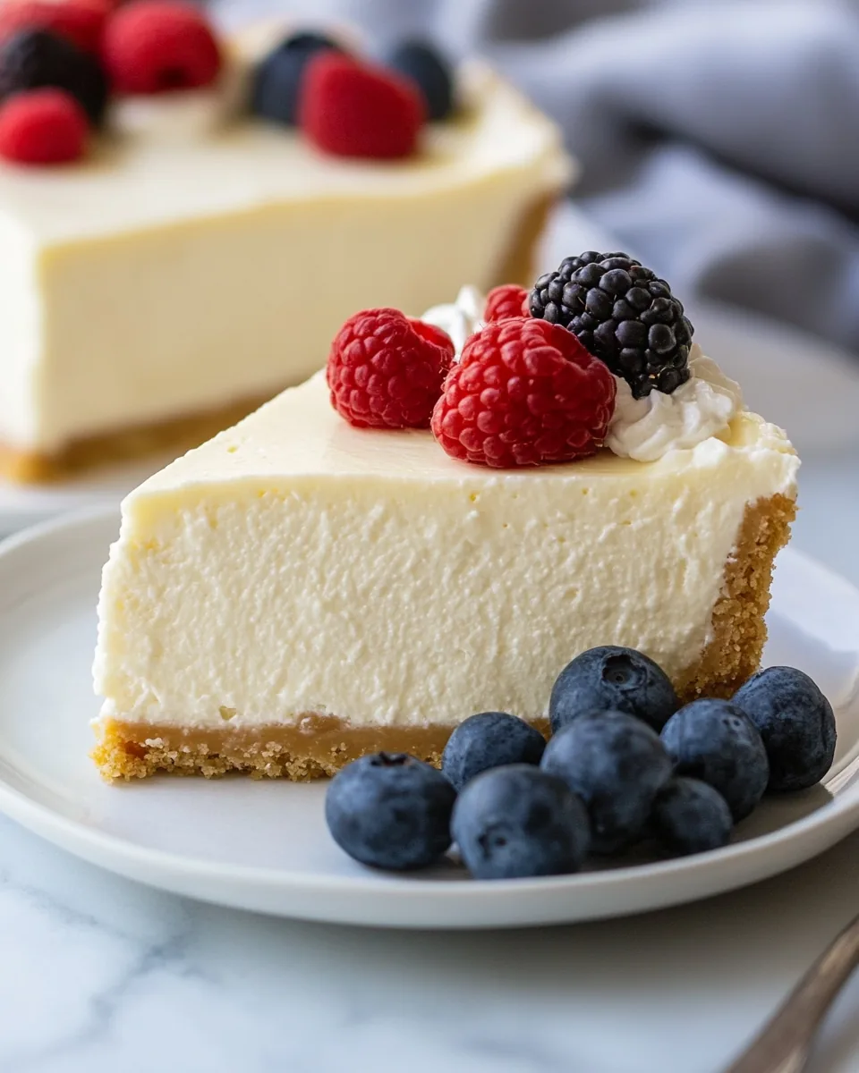 Vanilla Cheesecake