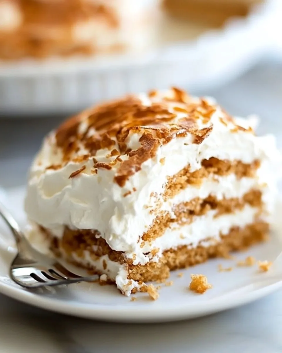 Vanilla Wafer Cake