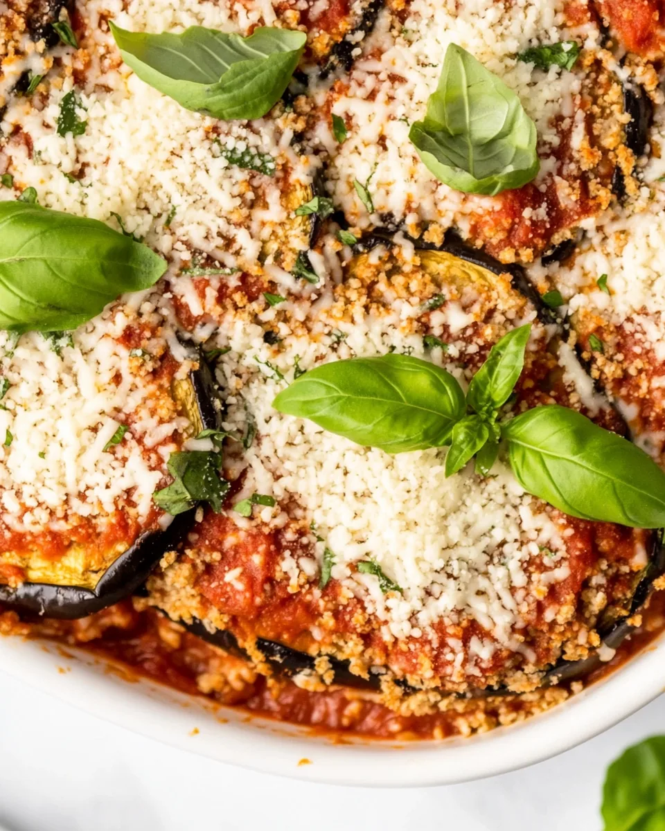 Vegan Eggplant Parmesan
