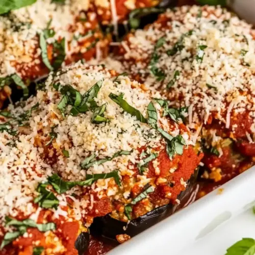 Vegan Eggplant Parmesan
