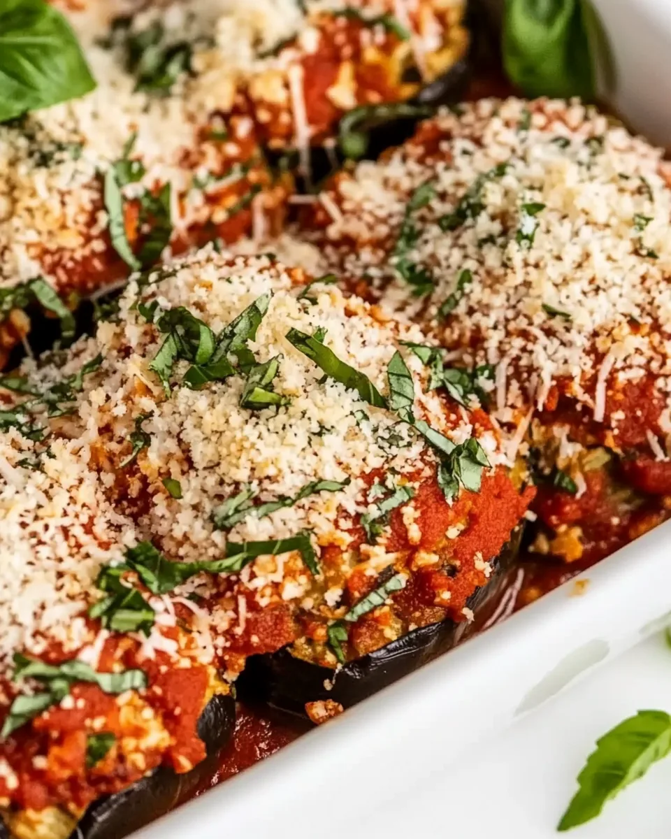 Vegan Eggplant Parmesan