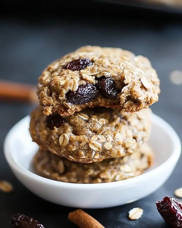 Vegan Oatmeal Cookies