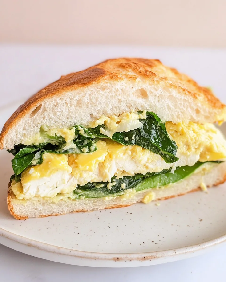Vegetarian Breakfast Sandwich