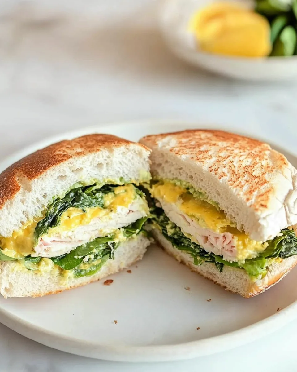 Vegetarian Breakfast Sandwich
