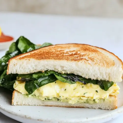 Vegetarian Breakfast Sandwich
