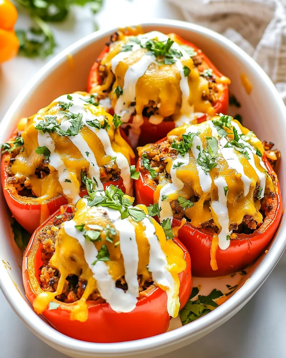 Vegetarian Stuffed Peppers