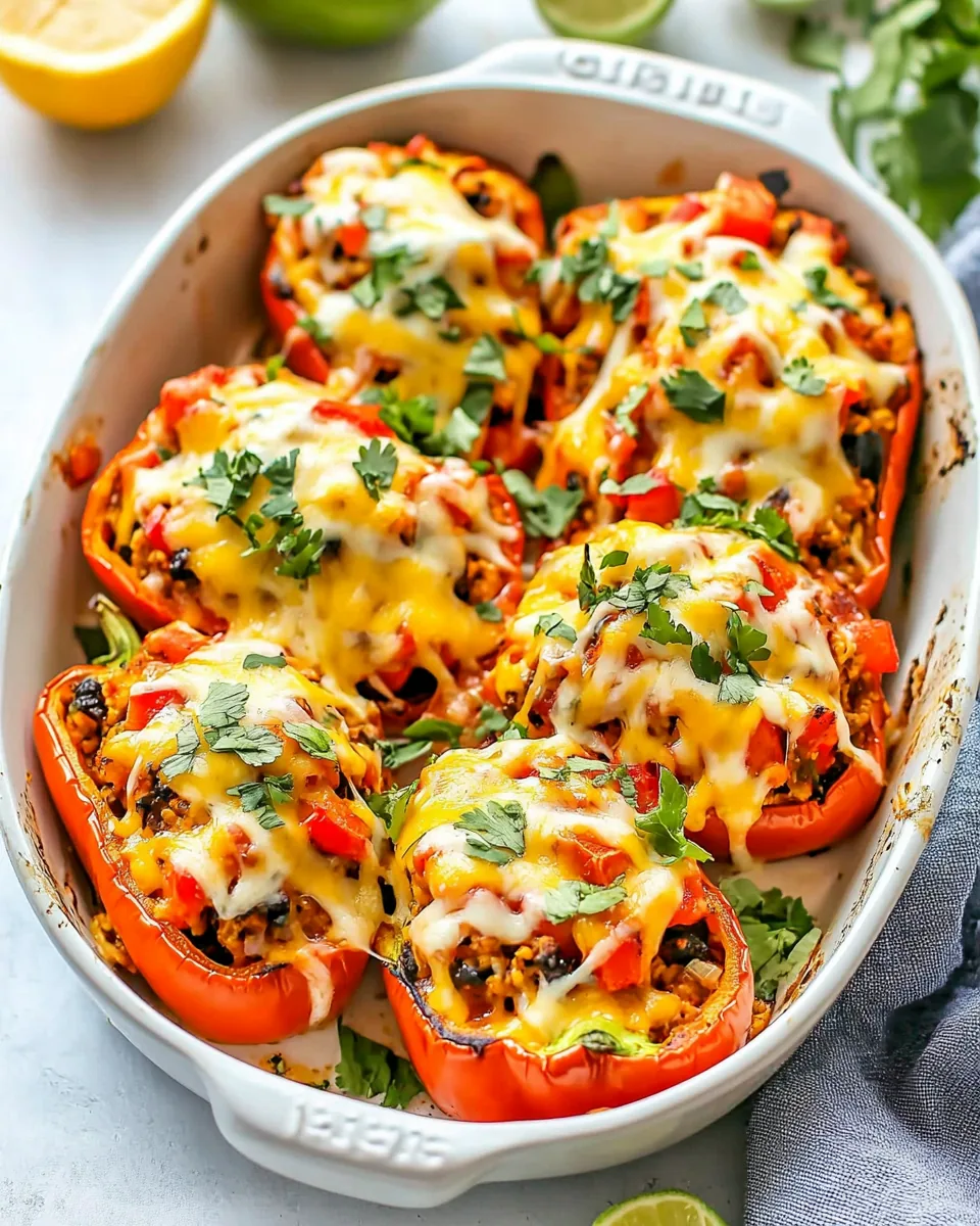 Vegetarian Stuffed Peppers