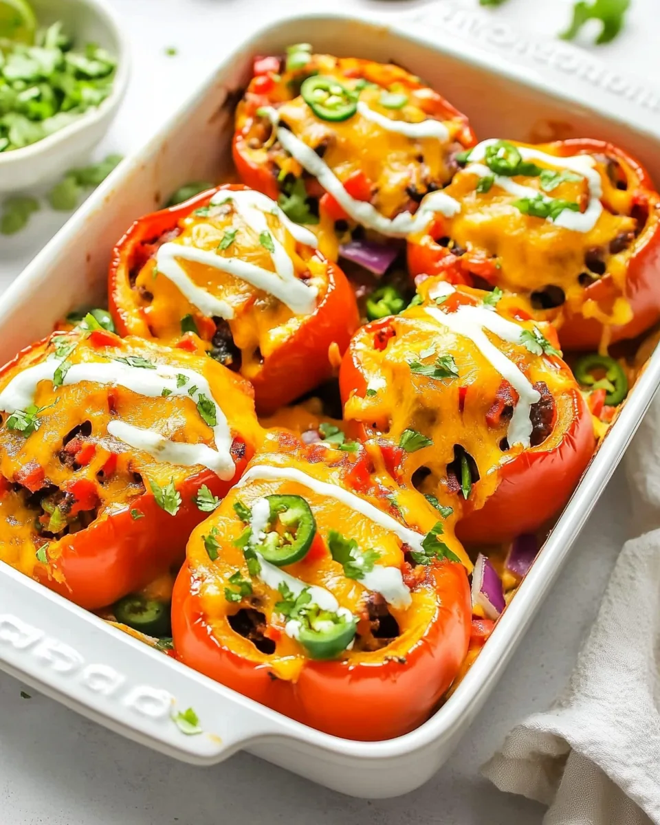 Vegetarian Stuffed Peppers
