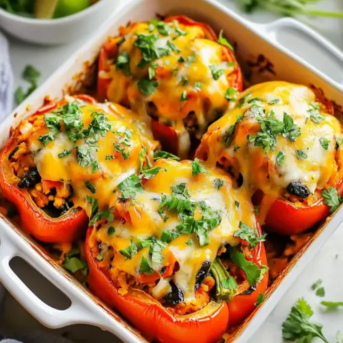Vegetarian Stuffed Peppers