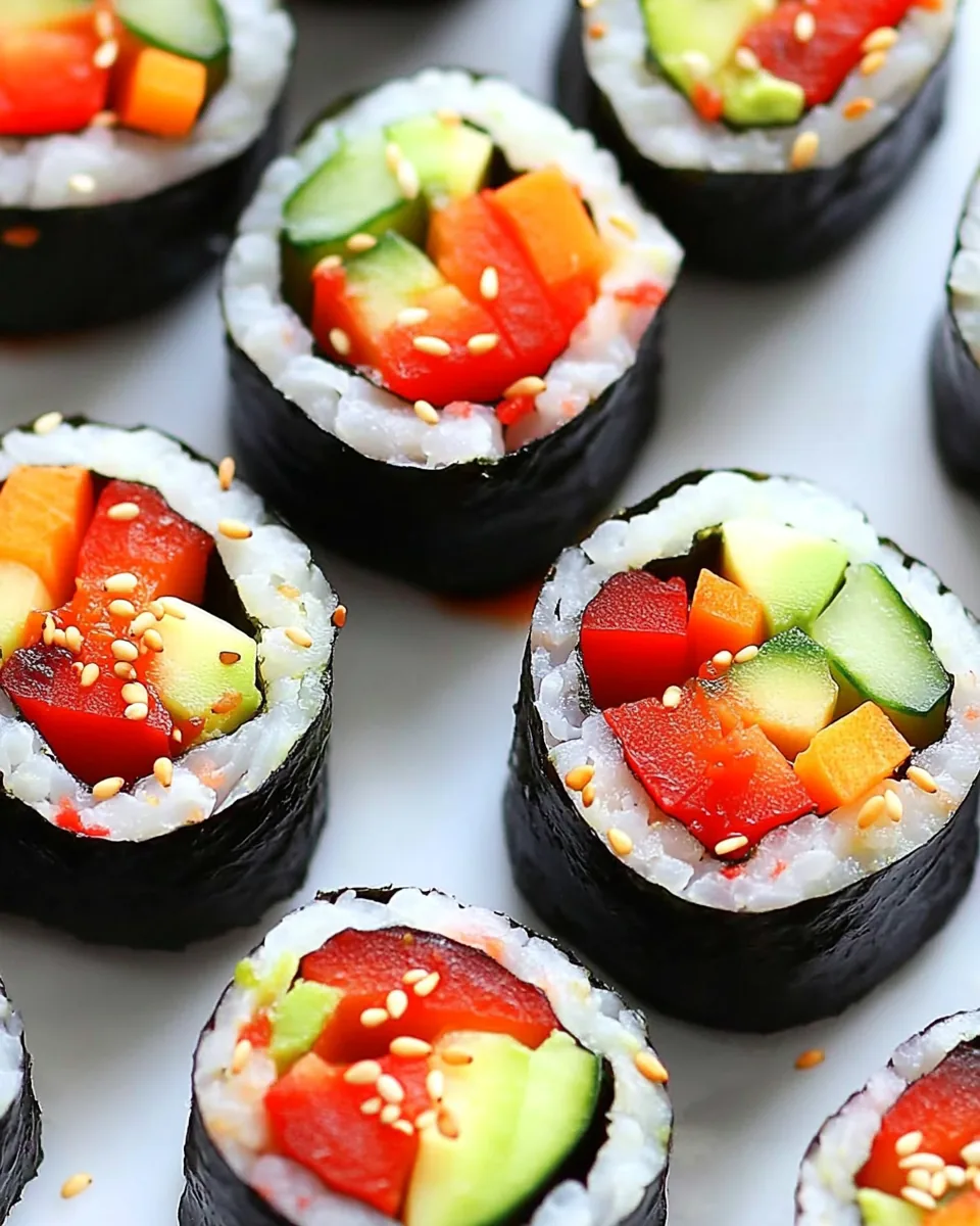 Veggie Sushi Rolls