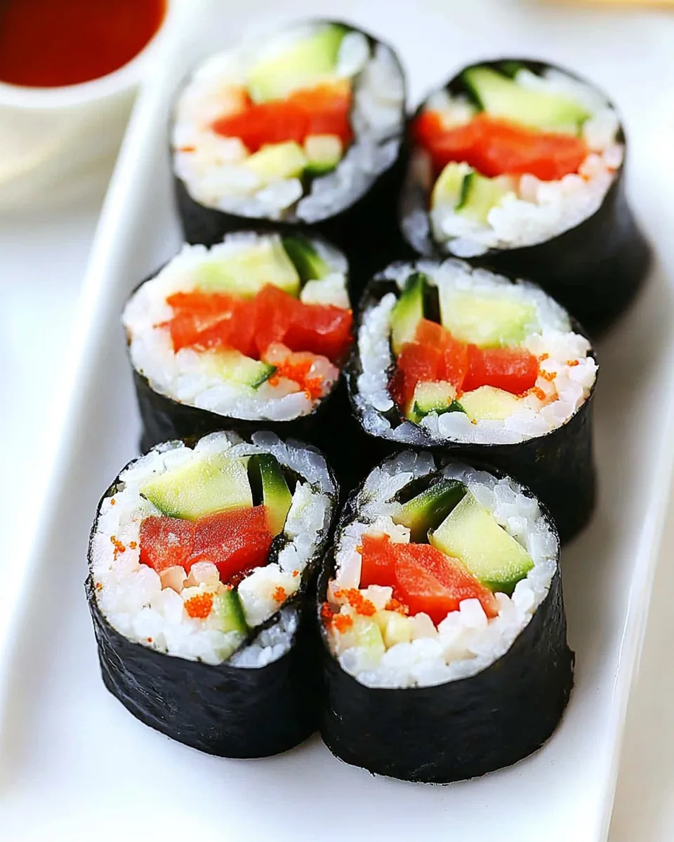 Veggie Sushi Rolls