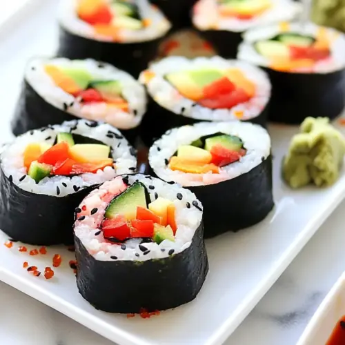 Veggie Sushi Rolls