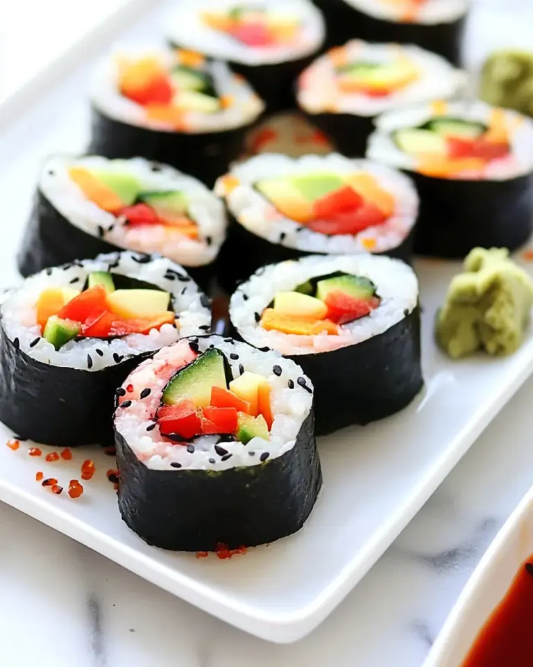 Veggie Sushi Rolls