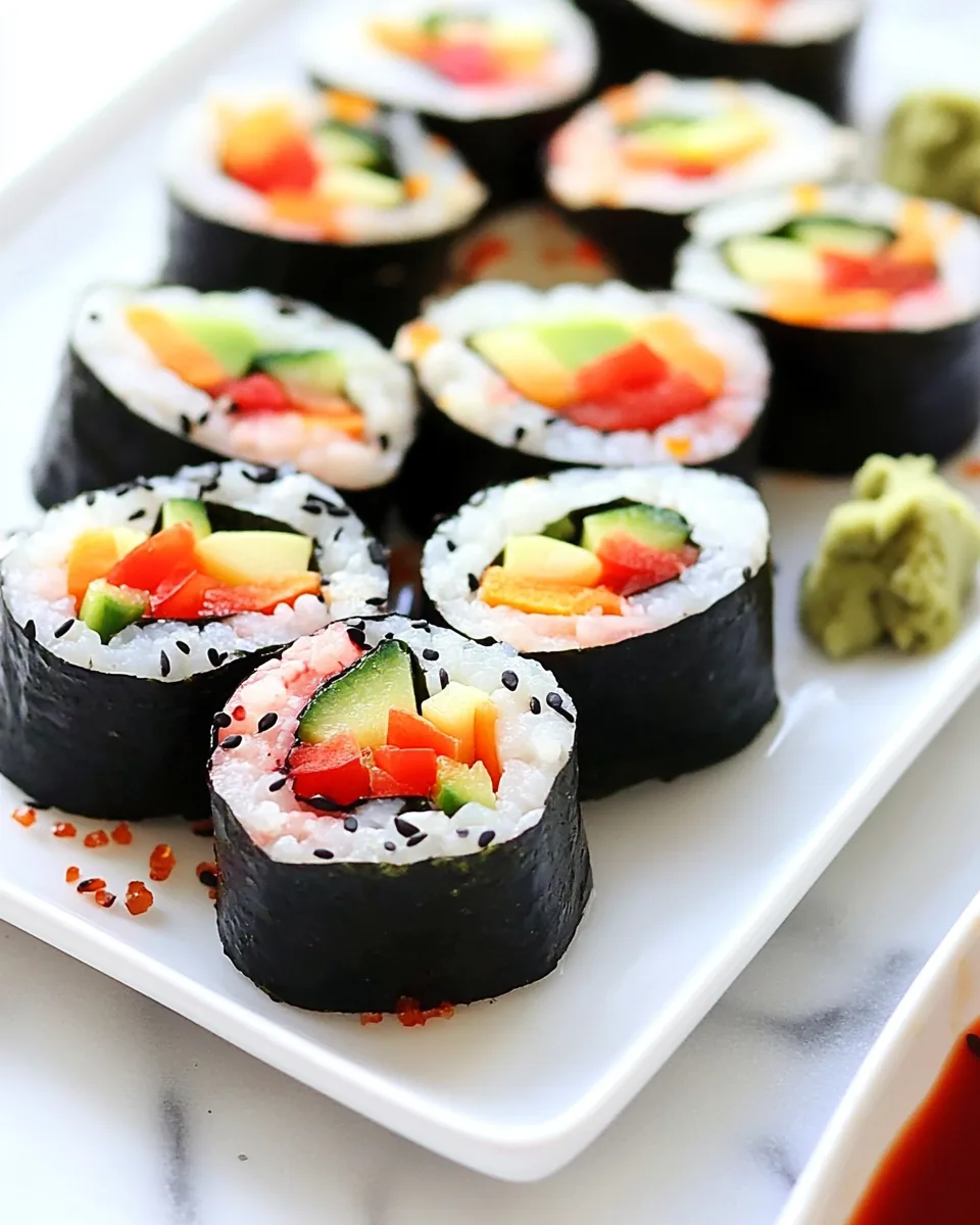 Veggie Sushi Rolls