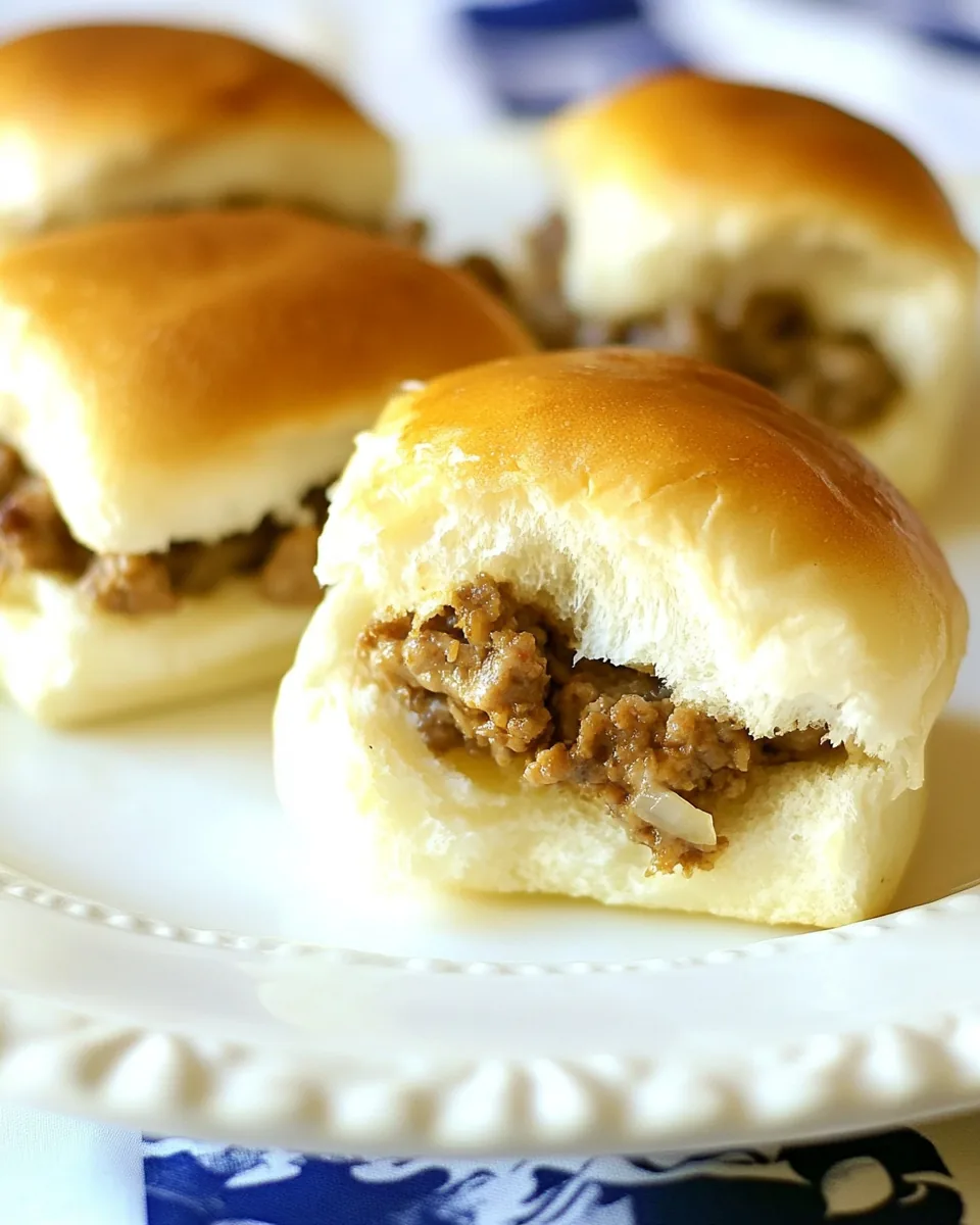White Castle Sliders