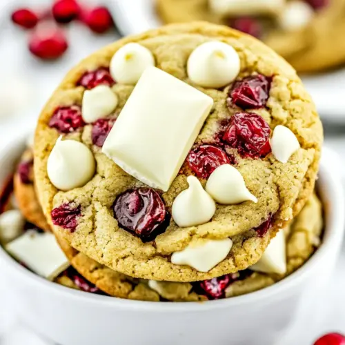White Chocolate Cranberry Cookies
