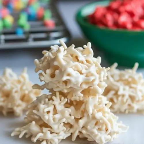 White Chocolate Haystacks