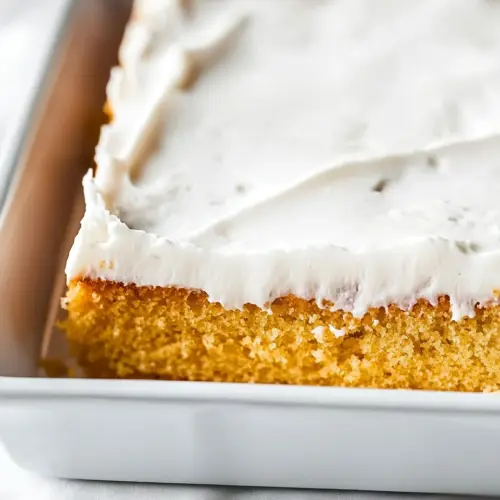 White Texas Sheet Cake