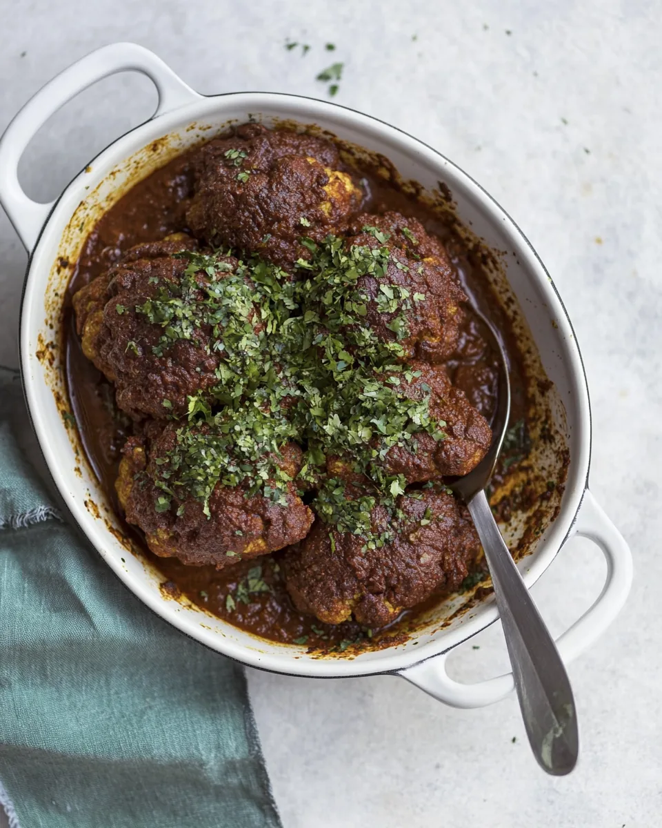 Whole Roasted Tikka Masala Cauliflower