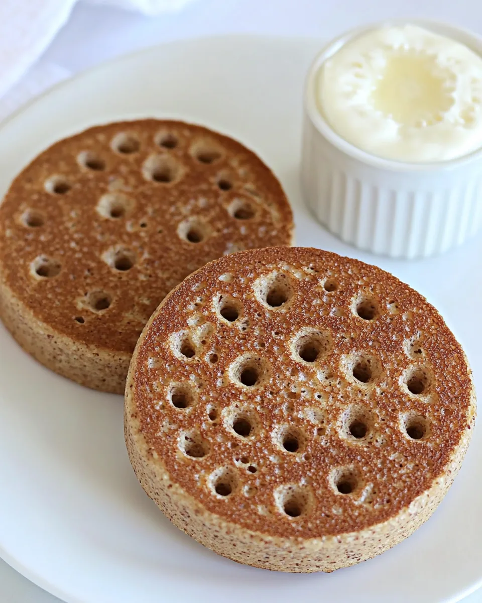 Whole Wheat Crumpets