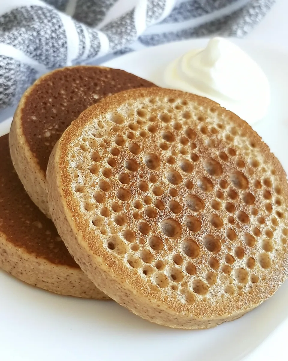 Whole Wheat Crumpets