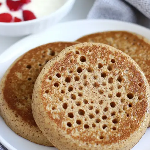 Whole Wheat Crumpets
