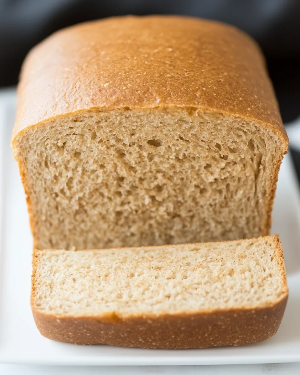 Whole Wheat Sandwich Bread