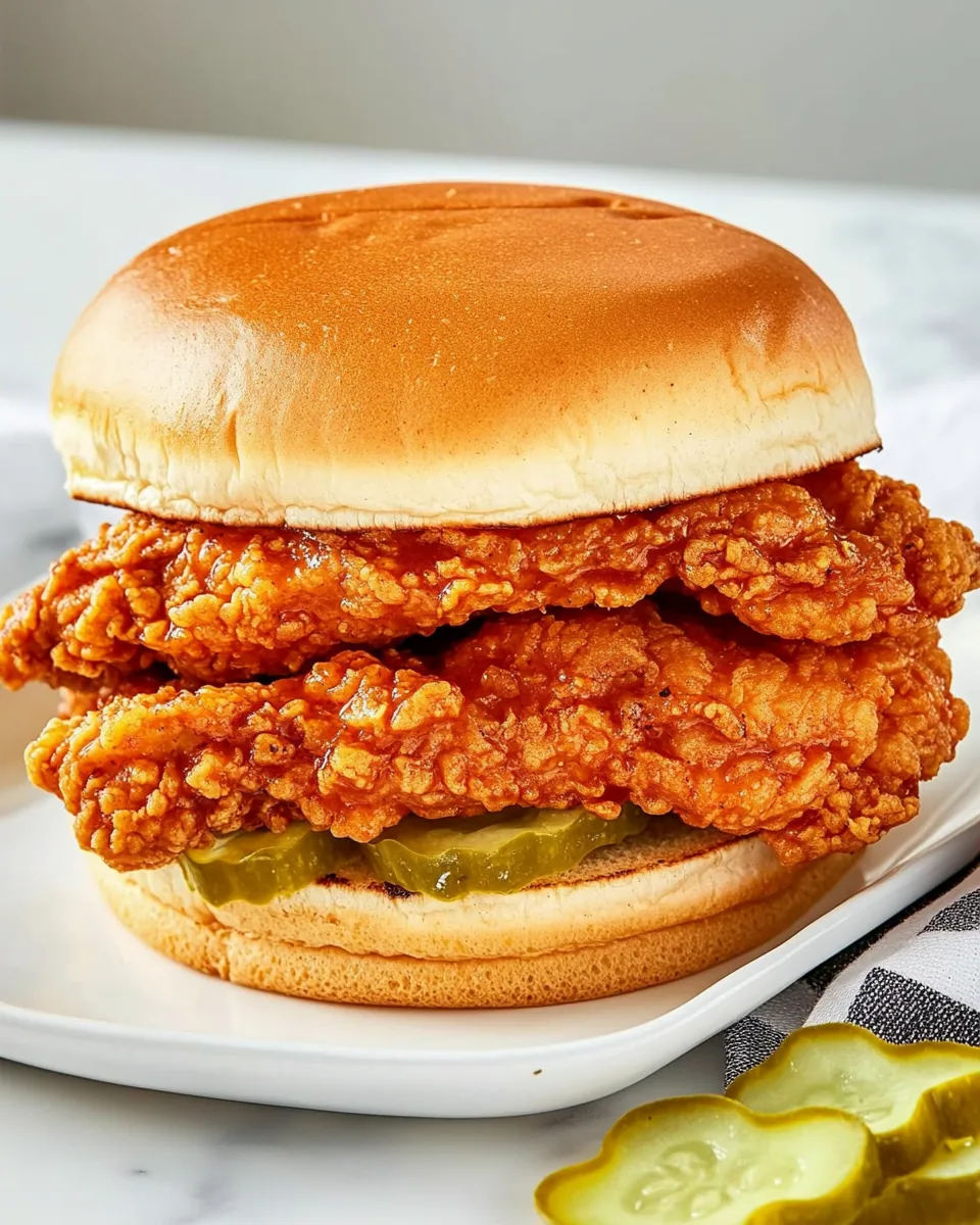 Wingstop Buffalo Chicken Sandwich