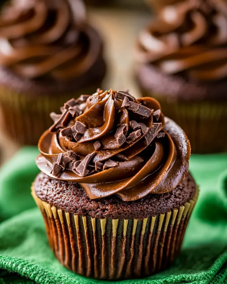 Zucchini Chocolate Cupcakes