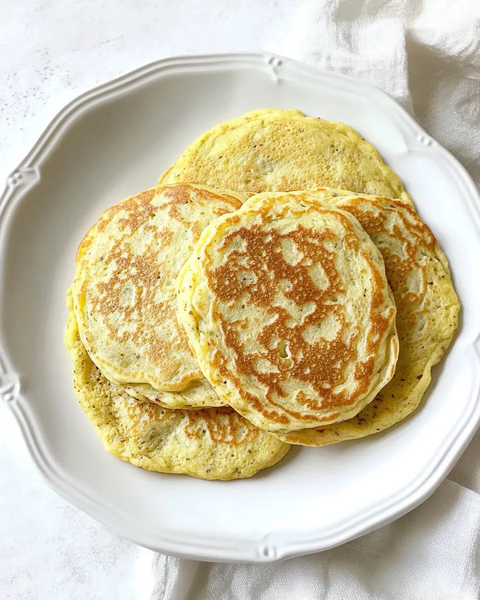 2 Ingredient Baby Pancakes