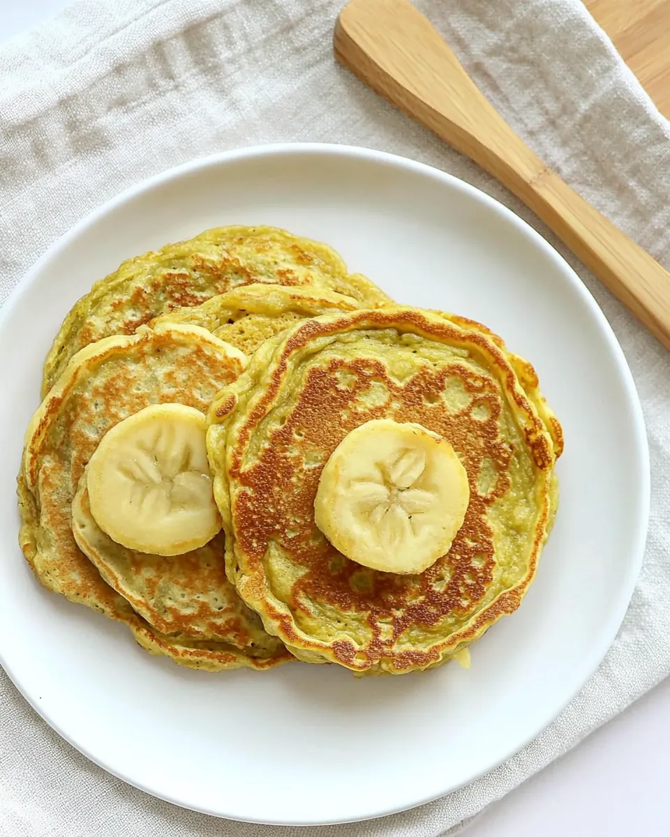 2 Ingredient Baby Pancakes
