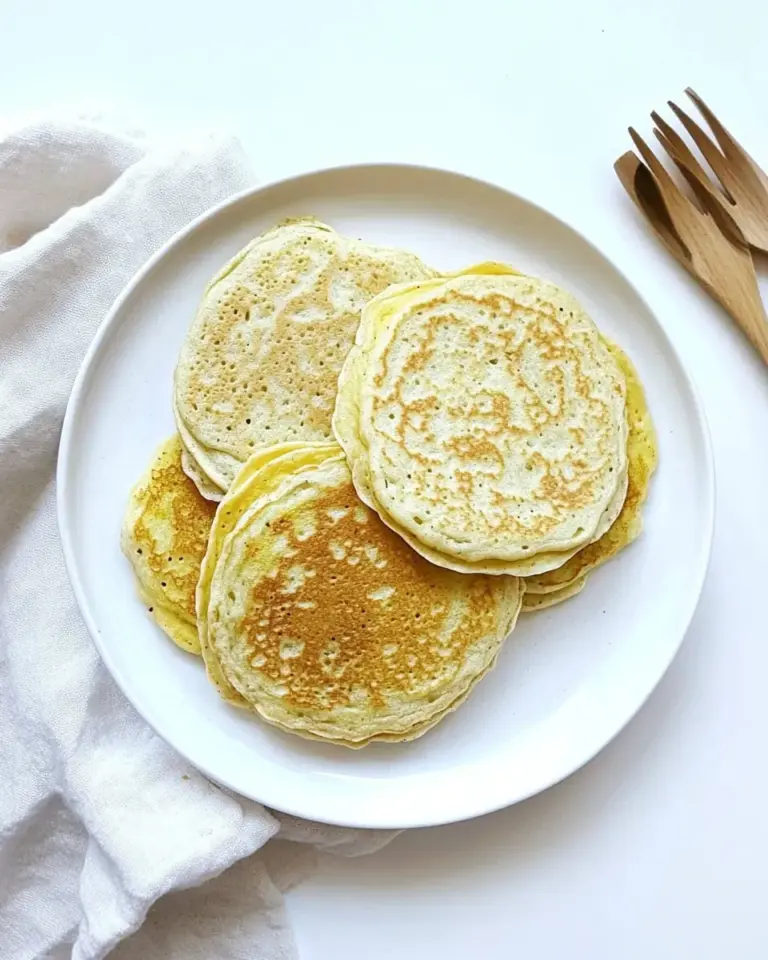 2 Ingredient Baby Pancakes
