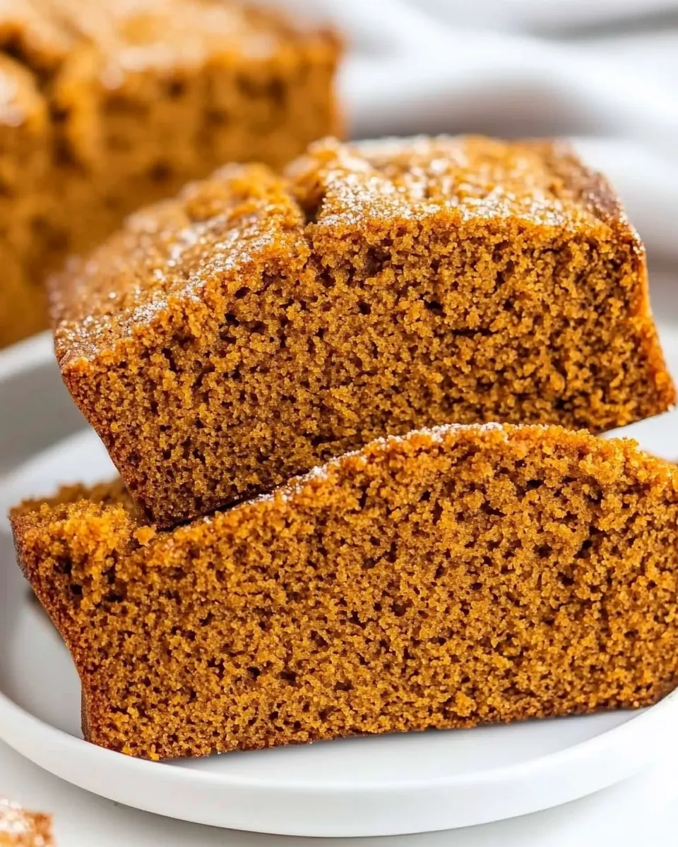 2 Ingredient Pumpkin Bread