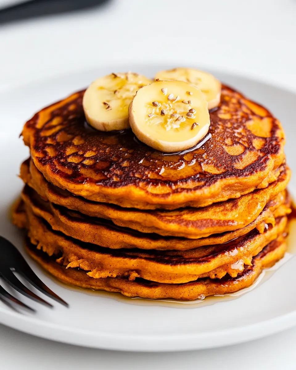 2 Ingredient Sweet Potato Pancakes