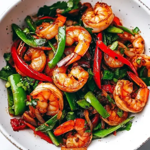 20 Minute Garlic Shrimp Stir Fry