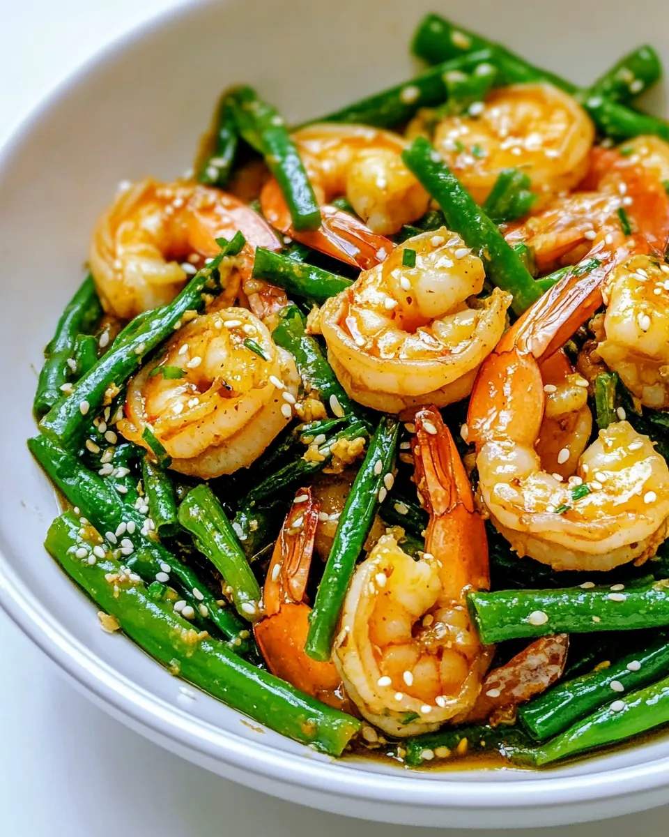 20 Minute Honey Garlic Shrimp Stir Fry