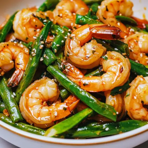 20 Minute Honey Garlic Shrimp Stir Fry