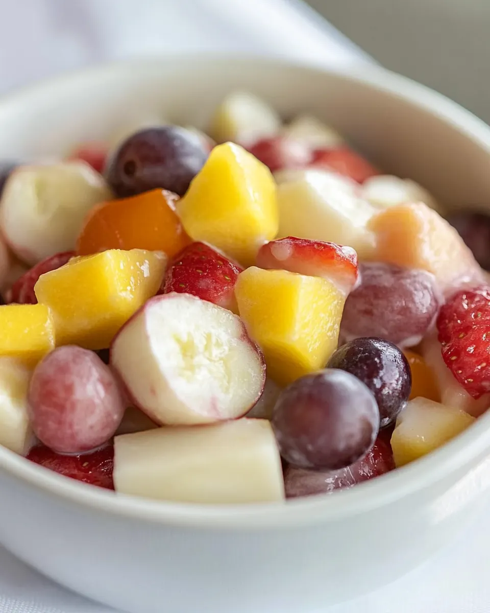 24 Hour Fruit Salad