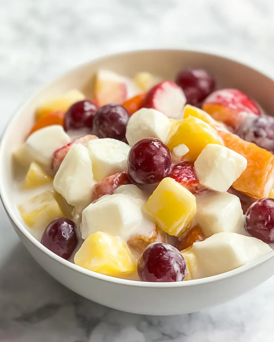 24 Hour Fruit Salad