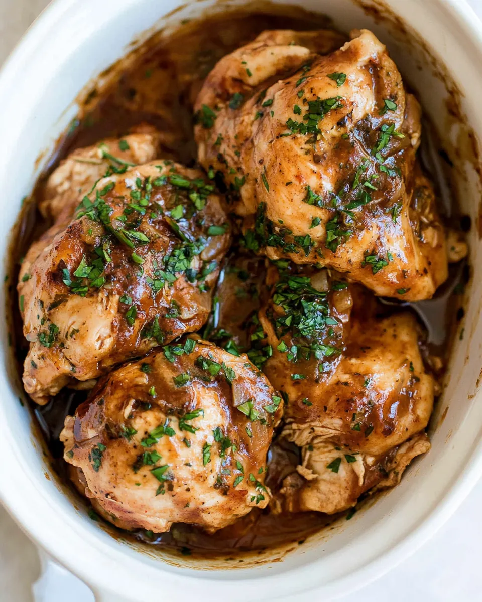3 Packet Crockpot Chicken
