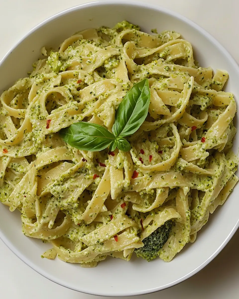 30 Minute Broccoli Basil Pasta