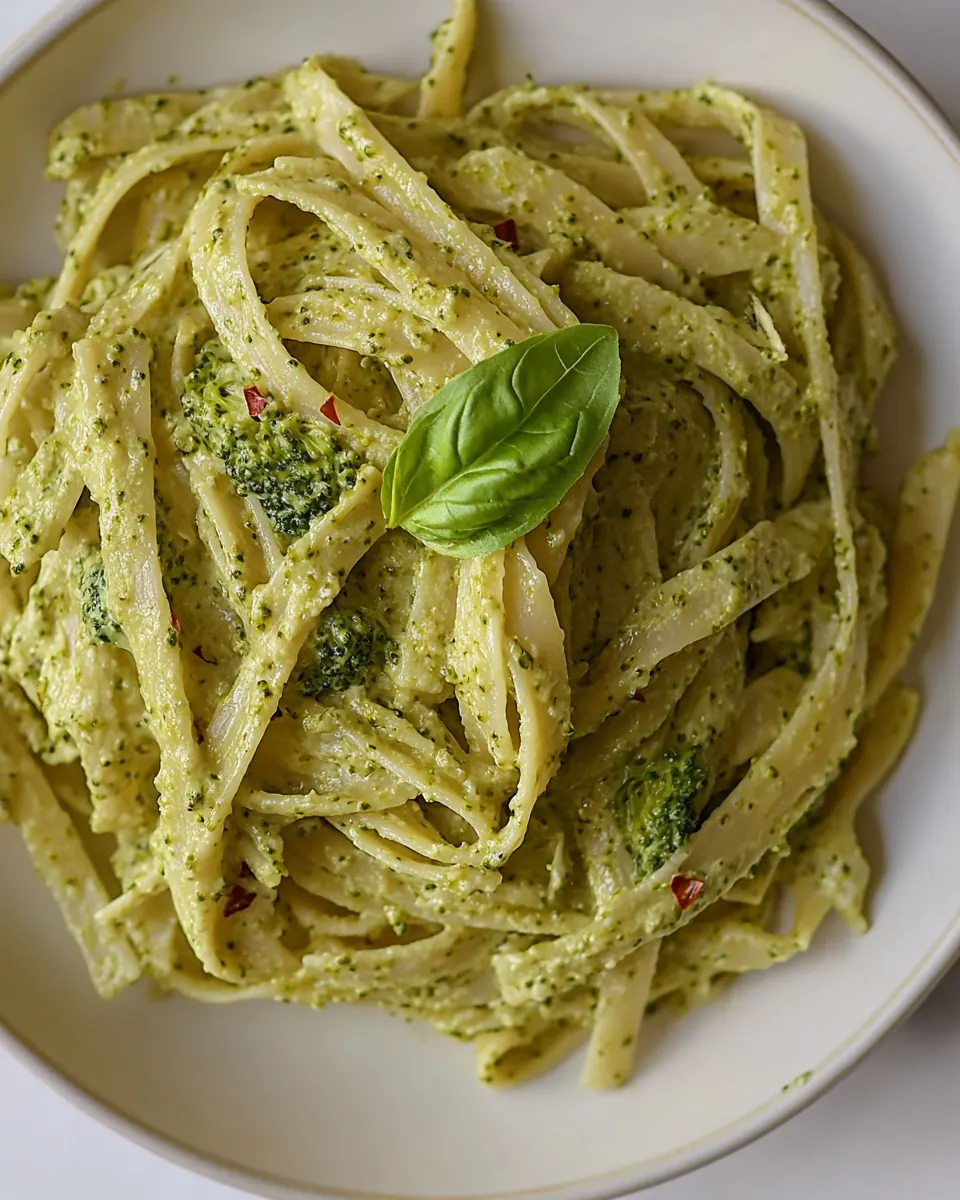 30 Minute Broccoli Basil Pasta
