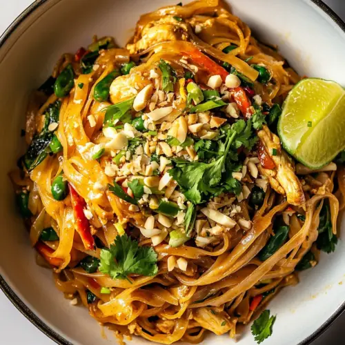 Garlic Butter Chicken Pad Thai