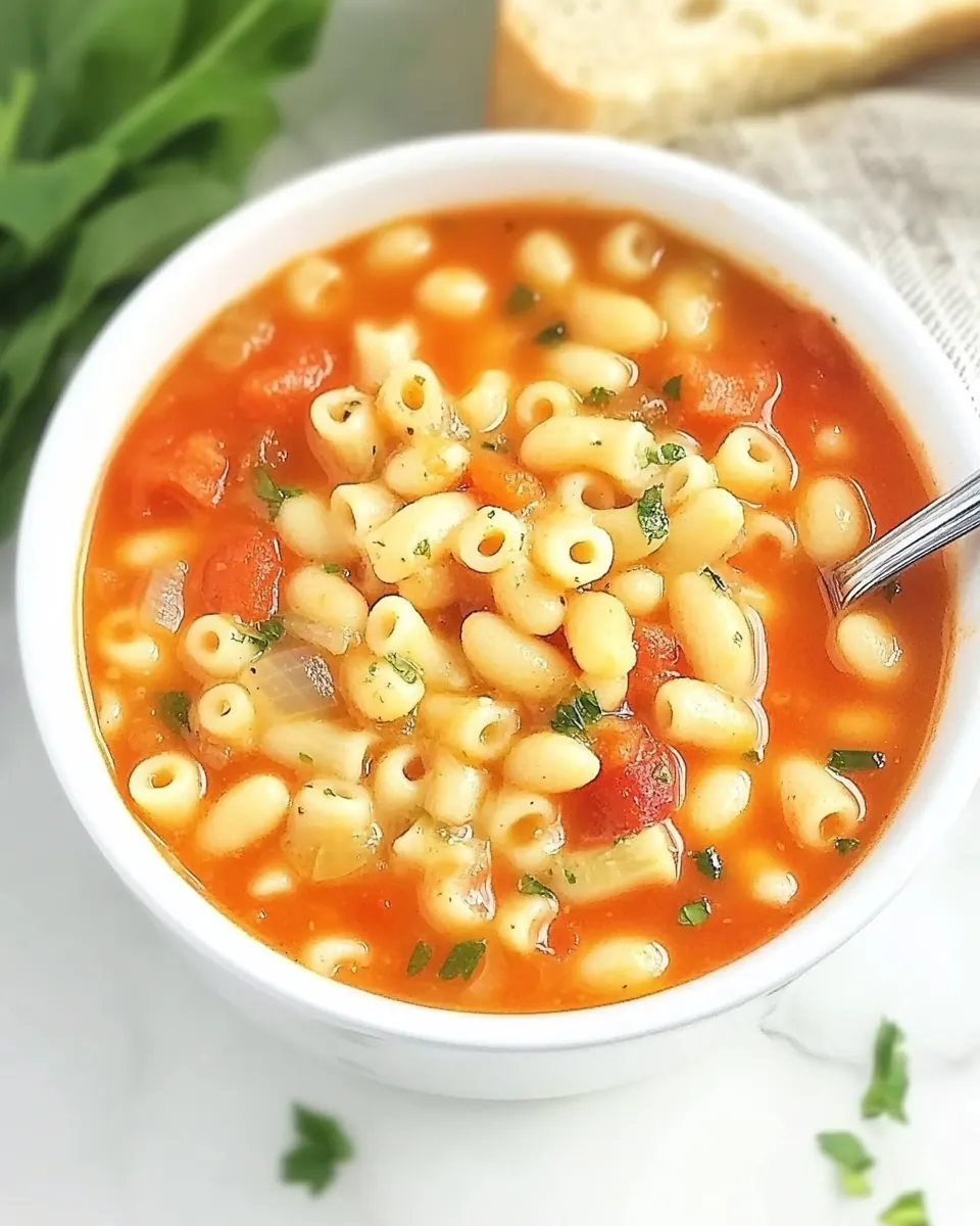 30 Minute Pasta e Fagioli