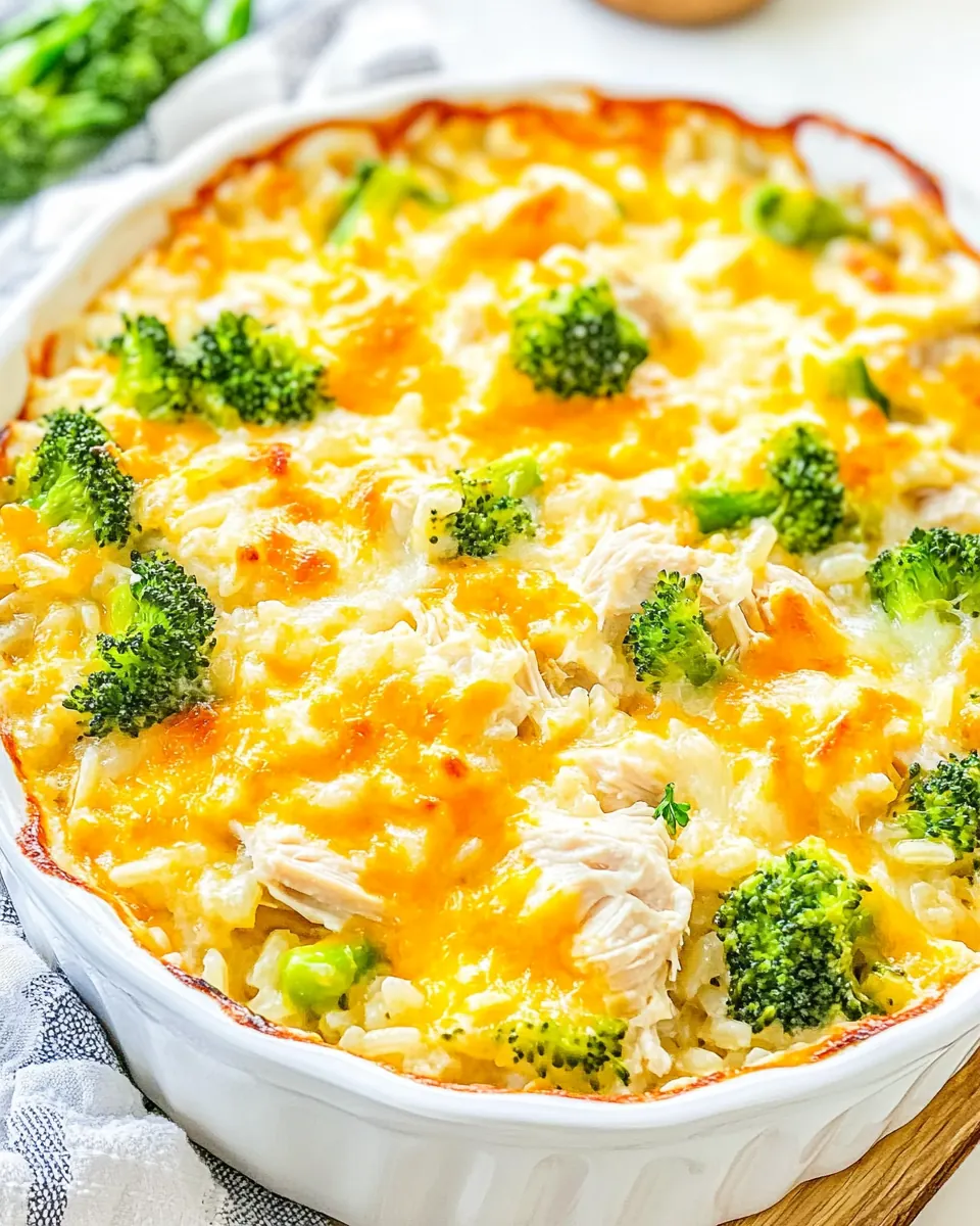 30 Minute Stovetop Chicken Broccoli and Rice Casserole