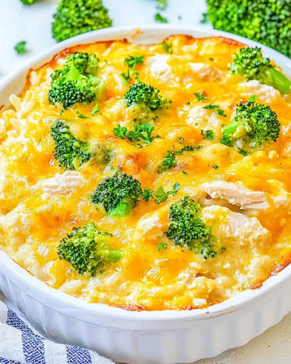 30 Minute Stovetop Chicken Broccoli and Rice Casserole