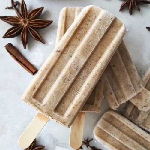 4 Ingredient Chai Popsicles