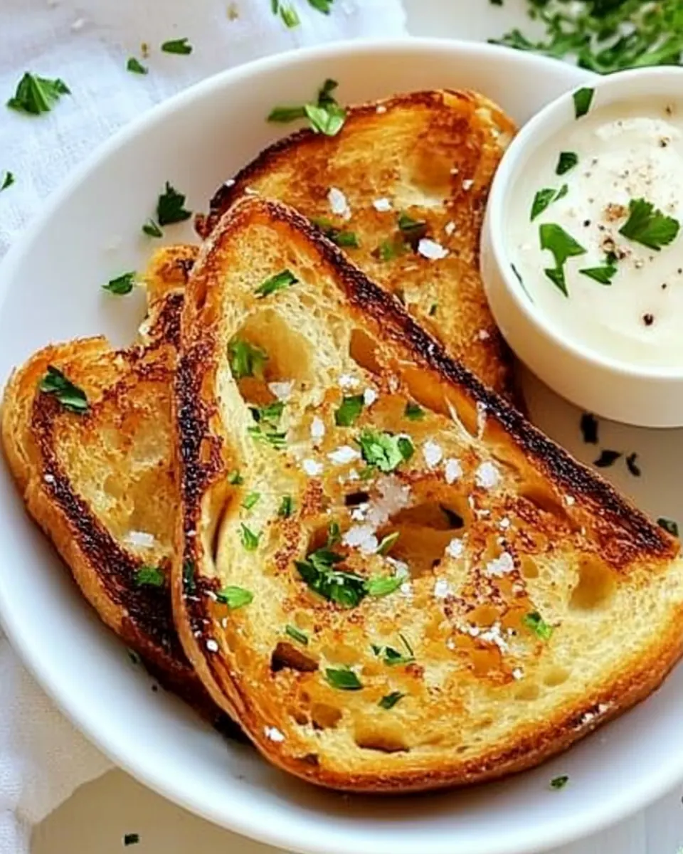 4 Ingredient Easy Texas Toast