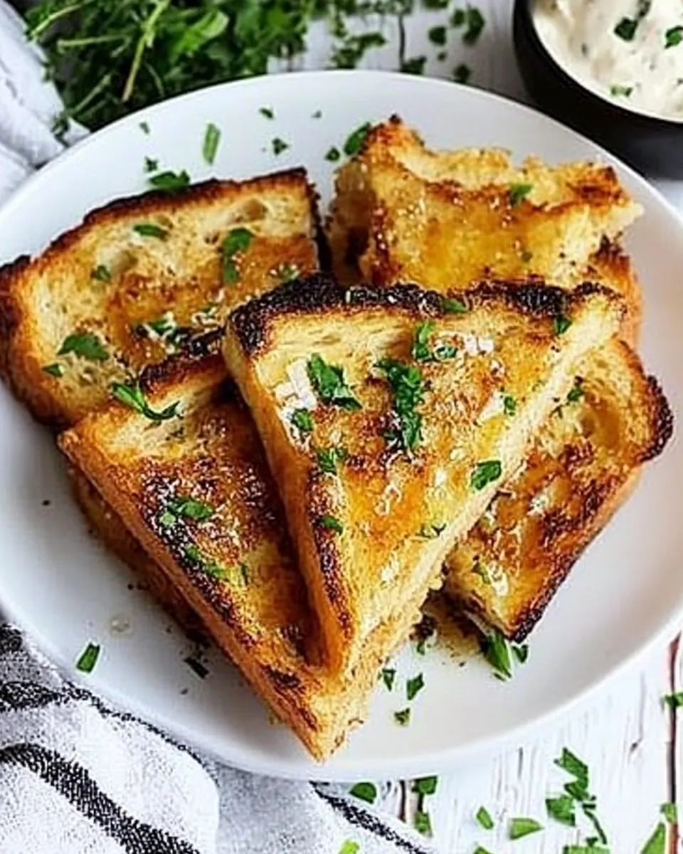 4 Ingredient Easy Texas Toast